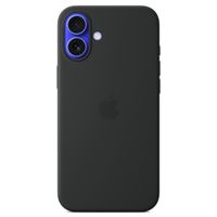 Apple Coque en silicone MagSafe Apple iPhone 16 Plus - Black