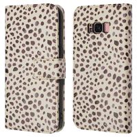 imoshion Étui de télephone portefeuille Design Samsung Galaxy S8 - Black And White Dots