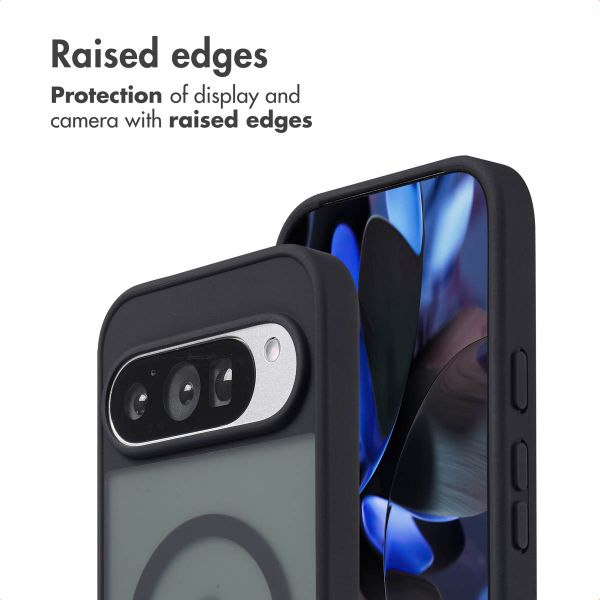 imoshion Coque Color Guard avec MagSafe Google Pixel 9 / 9 Pro / 10 / 10 Pro - Noir