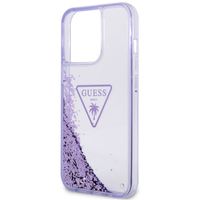Guess Coque Liquid Glitter Apple iPhone 14 Pro Max - Violet