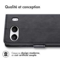 imoshion Étui de télephone portefeuille de luxe OnePlus Nord 4 - Noir