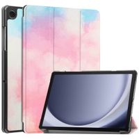 imoshion Coque tablette Design Trifold Samsung Galaxy Tab A11 Plus / A9 Plus - Sky