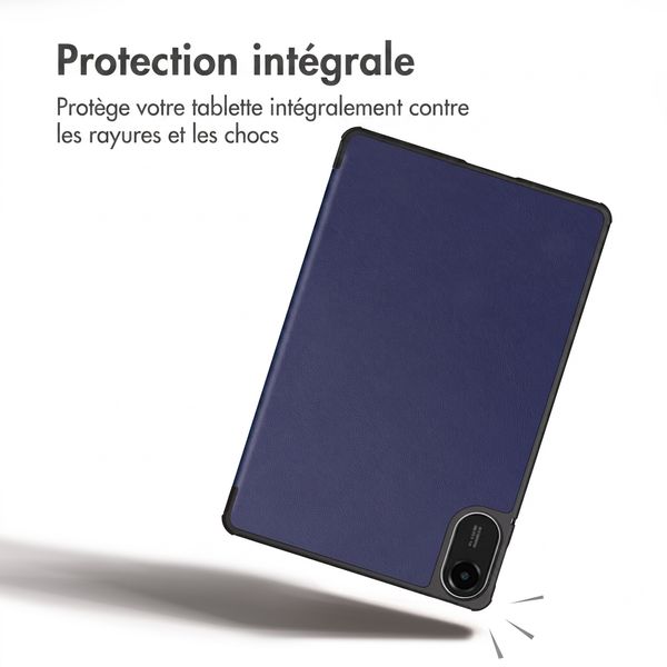 imoshion Coque tablette Trifold Xiaomi Redmi Pad 2 - Bleu foncé