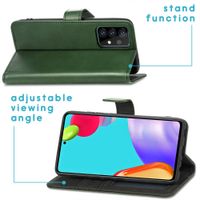 imoshion Étui de télephone portefeuille de luxe Samsung Galaxy A52(s) (5G/4G) - Vert