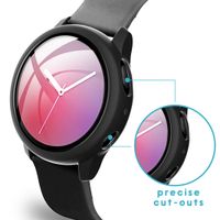 imoshion Coque rigide à couverture complète Samsung Galaxy Watch Active2 - 44 mm - Noir