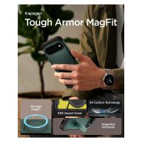 Spigen Coque Tough Armor MagSafe Google Pixel 11 Pro XL - Abyss Green