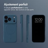 imoshion Coque Couleur avec MagSafe Apple iPhone 18 Pro Max / 17 Pro Max - Bleu foncé