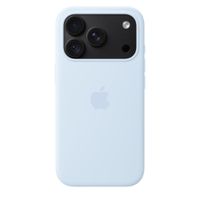 Apple Coque en silicone avec MagSafe Apple iPhone 18 Pro - Crisp Blue