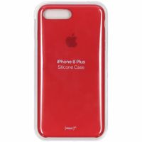 Apple Coque en silicone Apple iPhone 8 Plus / 7 Plus - Red