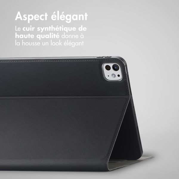Accezz Coque tablette Classic Apple iPad Pro 11 (2025) M5 / (2024) M4 - Noir