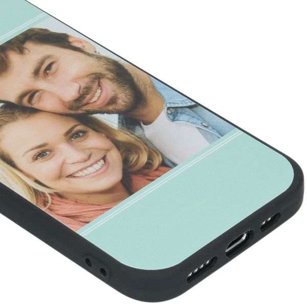Concevez votre propre coque en gel Apple iPhone 12 Mini - Noir