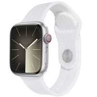 imoshion Bracelet tressé en silicone Apple Watch | 38/40/41/42 mm - Blanc