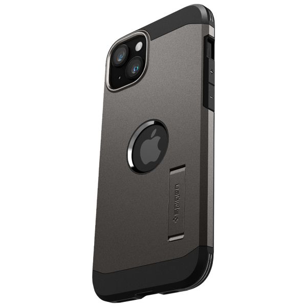 Spigen Coque Tough Armor MagSafe Apple iPhone 15 - Gunmetal