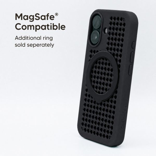 Callbuddy Coque avec strap Apple iPhone 17 - Epic Black