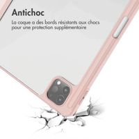 imoshion Coque tablette rigide Trifold Apple iPad Pro 12.9 (2018/2020/2021/2022) - Rose