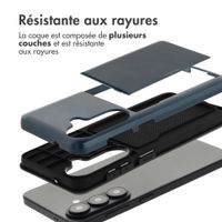 imoshion Coque arrière avec porte-cartes Samsung Galaxy S26 Plus - Bleu foncé