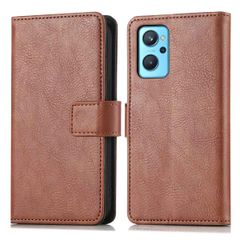 imoshion Étui de télephone portefeuille de luxe Oppo A76 (4G) - Marron