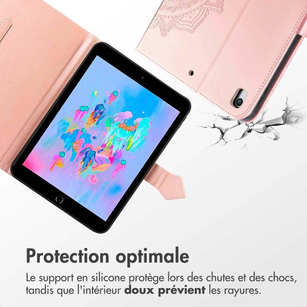 imoshion Coque tablette Apple iPad 9 (2021) 10.2 pouces / iPad 8 (2020) 10.2 pouces / iPad 7 (2019) 10.2 pouces - Rose Gold