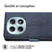imoshion Étui de télephone portefeuille de luxe Xiaomi Redmi Note 15 (5G) - Bleu foncé