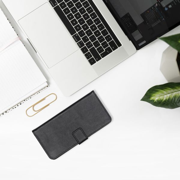 Étui de télephone portefeuille Huawei P20 - Noir