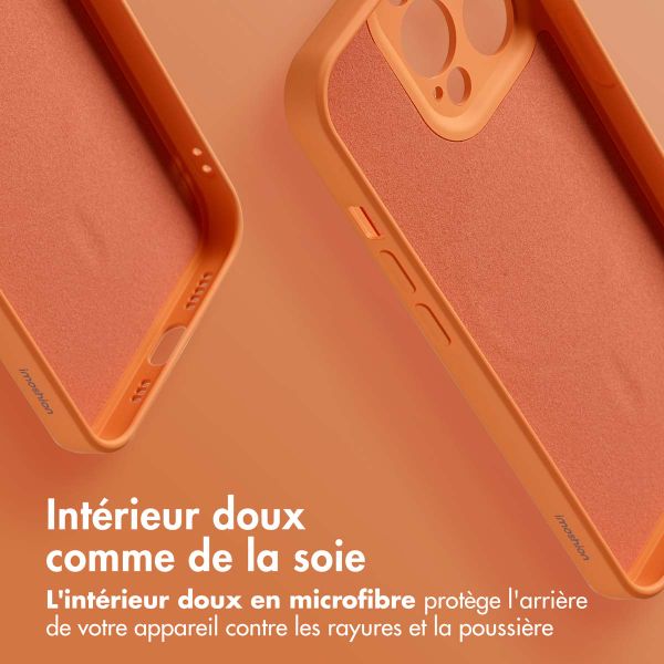 imoshion Coque Couleur avec MagSafe Apple iPhone 13 Pro - Orange