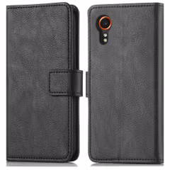 imoshion Étui de télephone portefeuille de luxe Samsung Galaxy Xcover 7 - Noir