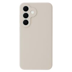 Accezz Coque Liquid Silicone avec MagSafe Samsung Galaxy S26 FE - Stone