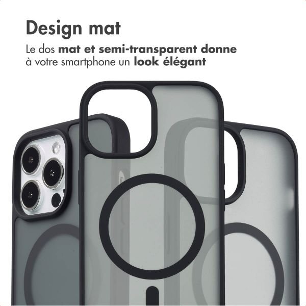 imoshion Coque Color Guard avec MagSafe Apple iPhone 13 Pro - Noir