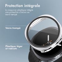 imoshion Coque rigide à couverture complète Samsung Galaxy Watch 8 (40 mm) - Argent