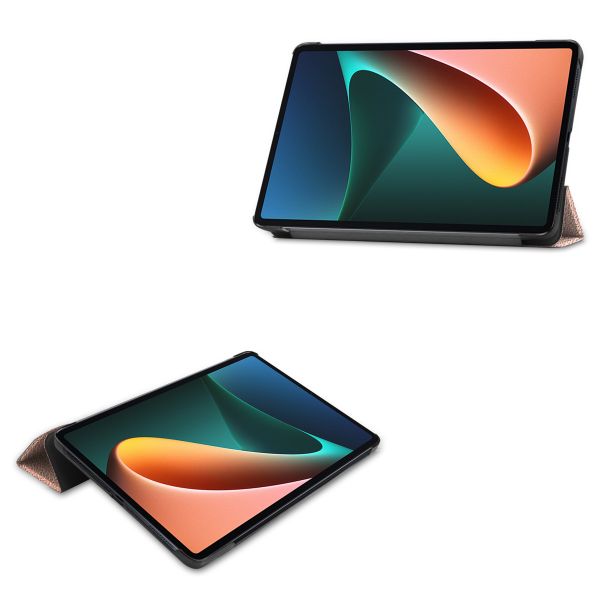 imoshion Coque tablette Trifold Xiaomi Pad 5 / 5 Pro - Rose Doré