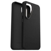 OtterBox Coque en cuir de cactus Symmetry Samsung Galaxy S25 - Noir Ash