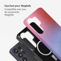 Selencia Coque arrière Vivid avec MagSafe Samsung Galaxy S26 Ultra - Gradient Soft Blush
