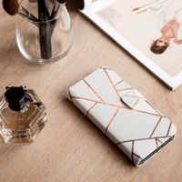 imoshion Design Softcase Bookcase Samsung Galaxy A33 - White Graphic