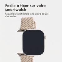 imoshion Bracelet en velours côtelé Apple Watch | 38/40/41/42 mm - Beige