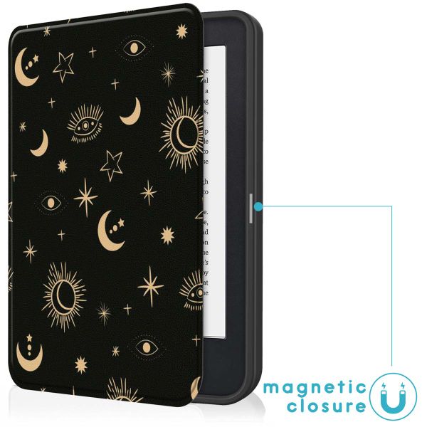 imoshion Étui á rabat Kobo Clara 2E / Tolino Shine 4 - Stars Sky