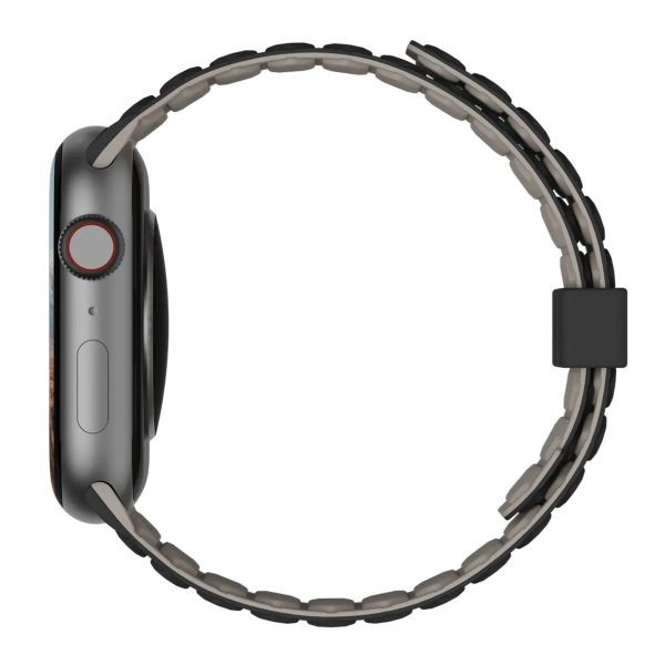 UAG Bracelet Pathfinder réversible en silicone Apple Watch | 44/45/46/49 mm - Black Titanium