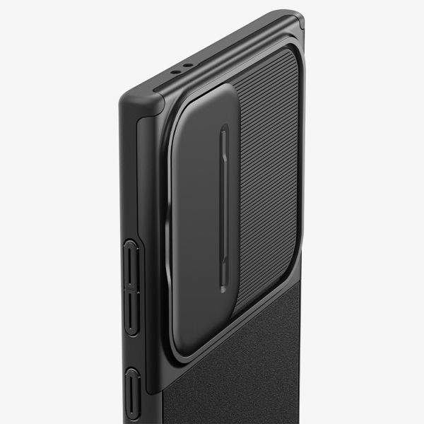 Spigen Coque Optik Armor Camera slider Samsung Galaxy S24 Ultra - Noir