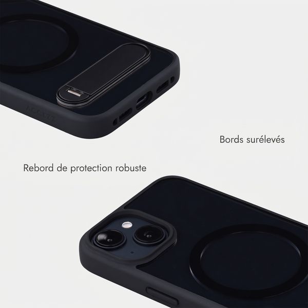 Accezz Coque arrière Hold avec MagSafe Apple iPhone 14 - Black