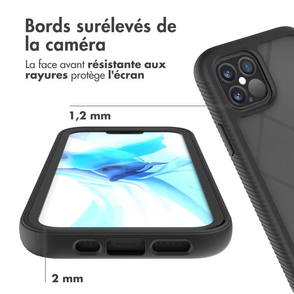 imoshion Coque 360° Full Protective Apple iPhone 12 (Pro) - Noir