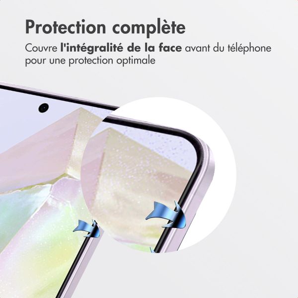 Accezz Protecteur d'écran en verre trempé + Applicateur Samsung Galaxy A35