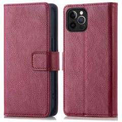 imoshion Étui de télephone portefeuille de luxe Apple iPhone 12 (Pro) - Bordeaux