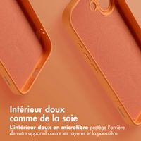 imoshion Coque Couleur avec MagSafe Apple iPhone 17 - Orange