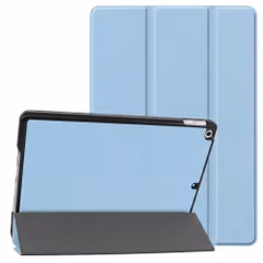 imoshion Coque tablette Trifold Apple iPad 9 (2021) 10.2 pouces / iPad 8 (2020) 10.2 pouces / iPad 7 (2019) 10.2 pouces - Bleu clair