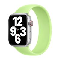 Apple 2 Pack Bracelet Boucle unique en Silicone Apple Watch | 44/45/46/49 mm - Taille 7 - Winter Blue/ Sprout Green