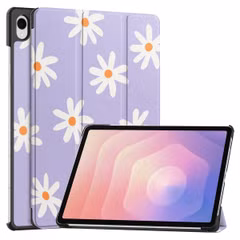 imoshion Coque tablette Design Trifold Samsung Galaxy Tab S11 - Flowers Distance