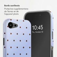 Selencia Coque arrière Vivid avec MagSafe Apple iPhone 17e / 16e - Happy Dots Digital Sky