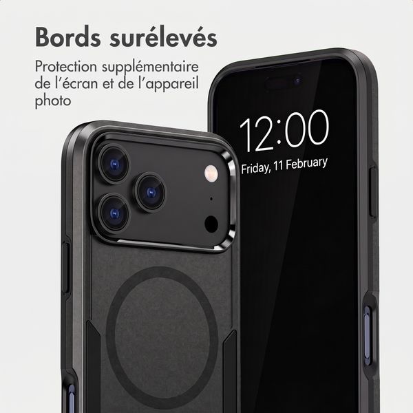 imoshion Coque arrière avec MagSafe Apple iPhone 18 Pro Max / 17 Pro Max - Noir