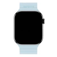 Holdit Bracelet en silicone magnétique Apple Watch | 38/40/41/42 mm - Mineral Blue / Grey