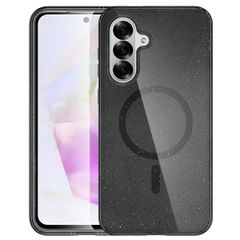 imoshion Coque Pailletée avec MagSafe Samsung Galaxy A36 - Glitter Noir