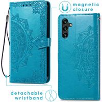 imoshion Etui de télephone Mandala Samsung Galaxy A13 (5G) / A04s - Turquoise